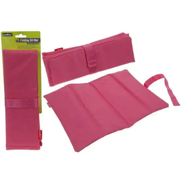 Folding Sit Mat Pink - Great for Baby or FestivalsExclamtion Mark!