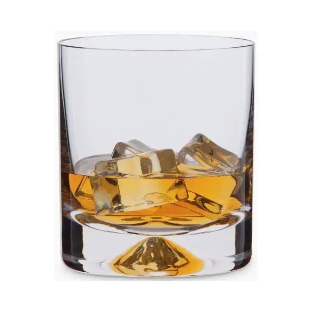 Krosno Dimple Base Whisky Tumblers - 350ml - Set of 6