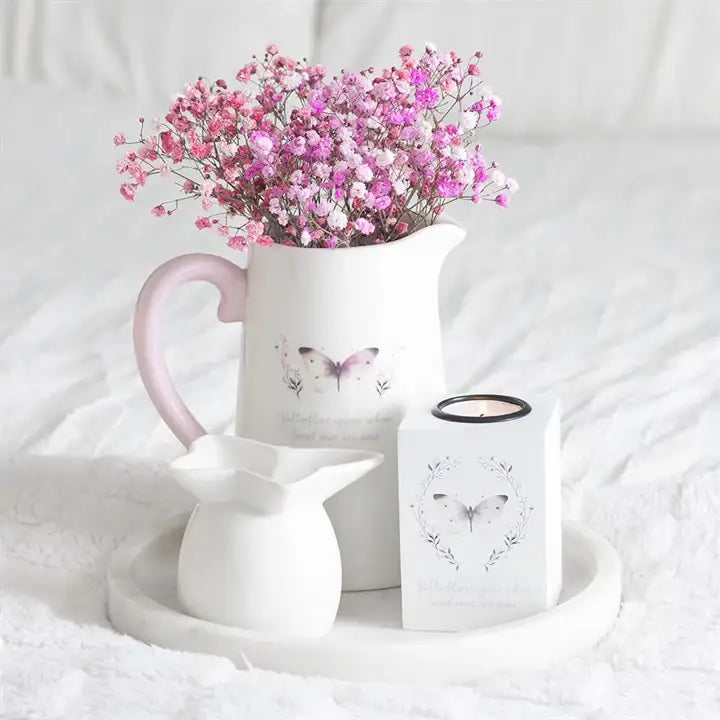 Butterflies Appear Tealight Candle Holder