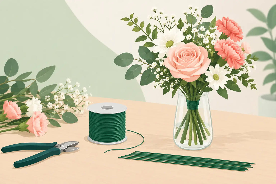 How to Use Floral Wire for Beautiful Arrangements