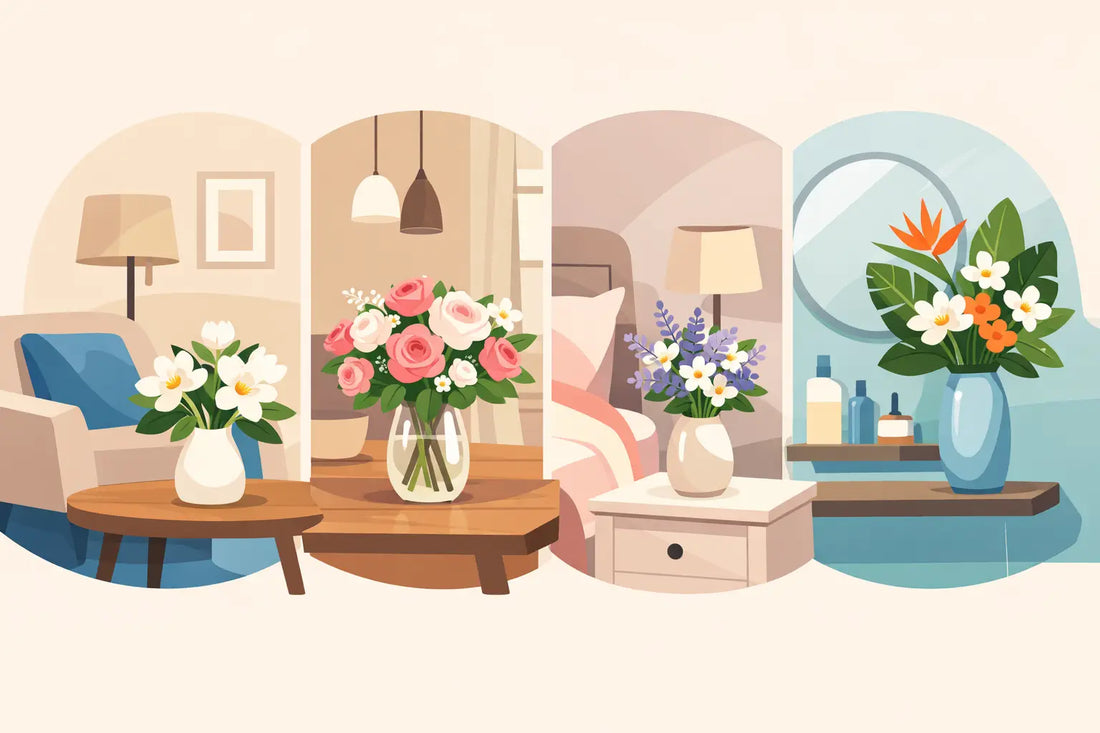 Artificial Flower Arrangement Examples for Every Room