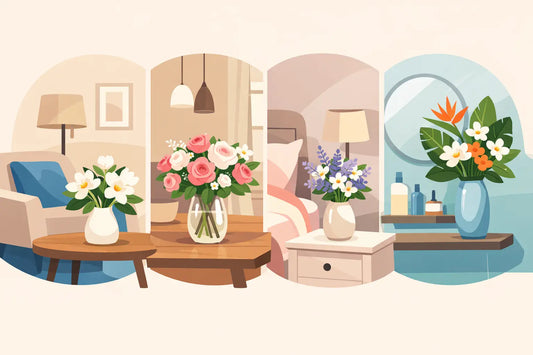Artificial Flower Arrangement Examples for Every Room