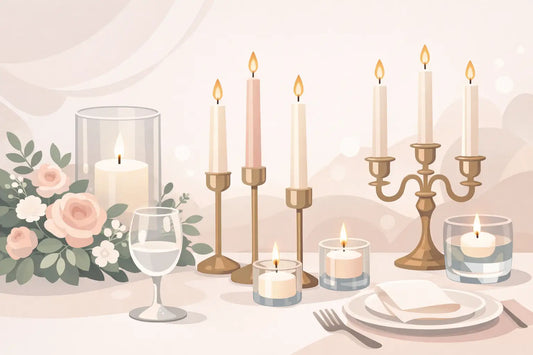 Wedding Candle Styling Guide for Beautiful Tables