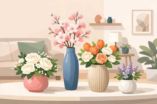 Artificial Flowers for Home Decor Ideas