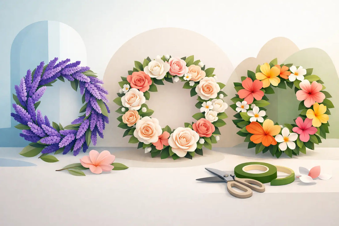 10 Best Artificial Flower Wreaths to Buy