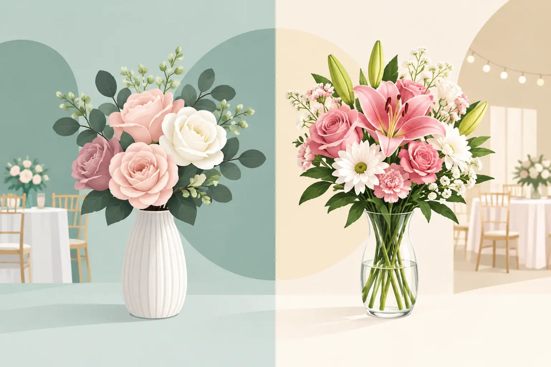 Artificial Stems Versus Fresh Blooms for Every Event