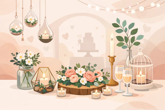 11 Affordable Wedding Centrepiece Ideas