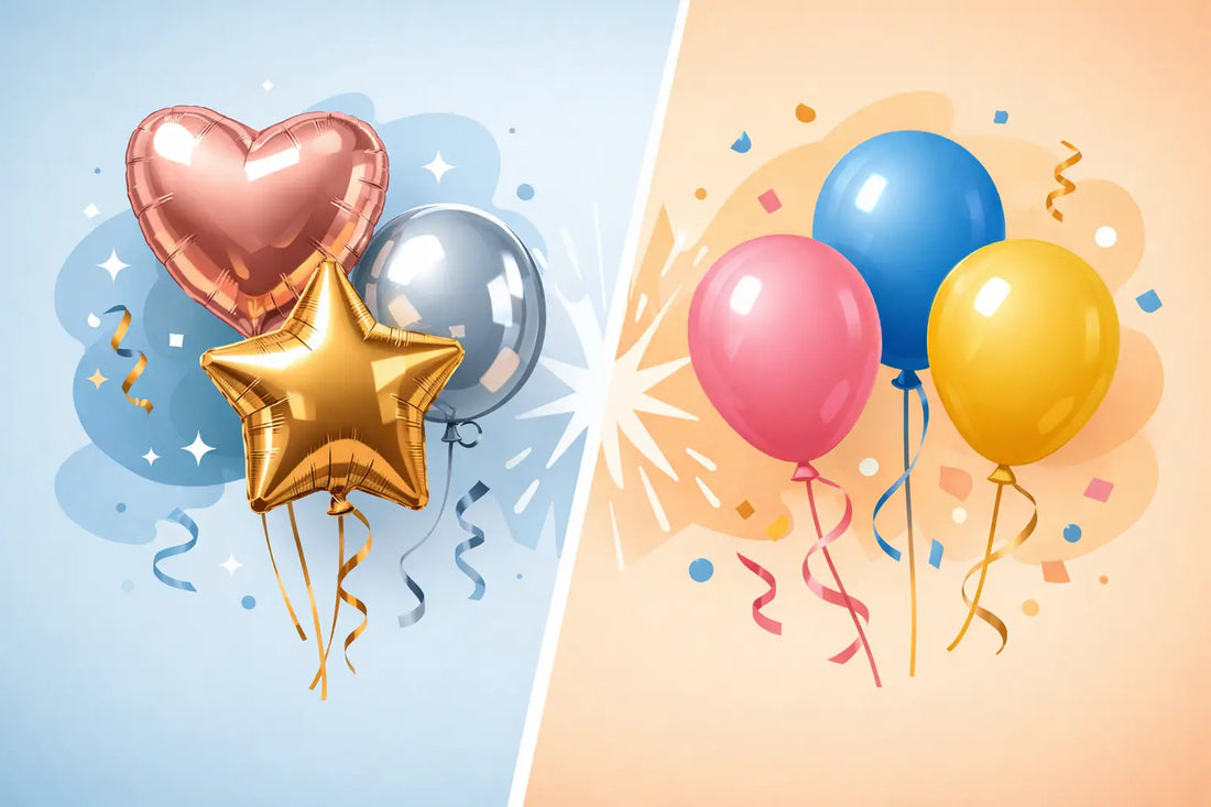 Foil Balloons vs Latex Balloons: Which Wins?