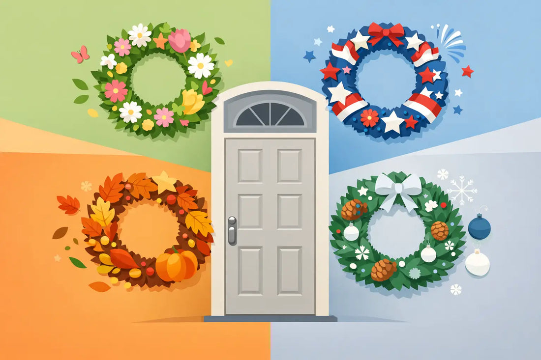 Seasonal Door Wreath Guide for Every Celebration