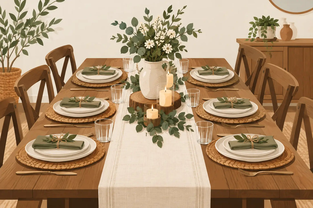 10 Rustic Table Setting Examples for Easy Hosting