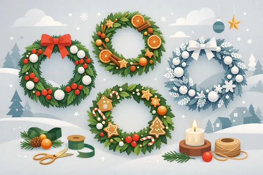 12 Christmas Wreath Decorating Ideas