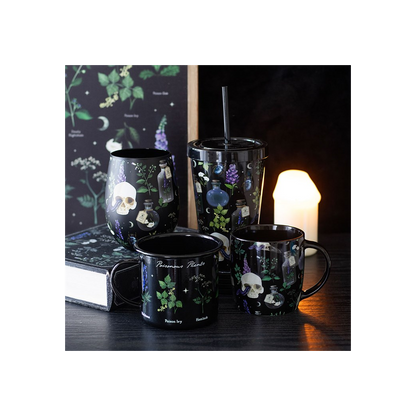 Venom & Vines Print Stemless Glass