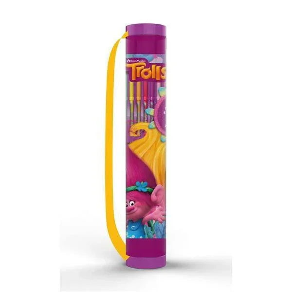 Trolls Activity Stationary &amp; Sticker Carry Tube