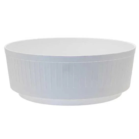24cm White Bulb Bowl
