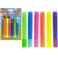 Pack Of 6 Pastel Glitter Glue Pens On Card