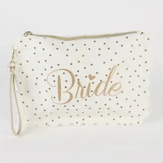 Always and Forever Multi Use Pouch With Wristlet bride