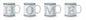 11oz U Shaped Mug 4 Asst Home Designs