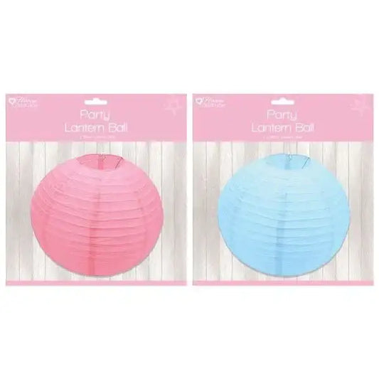 Party  Lantern Balls Pink/blue