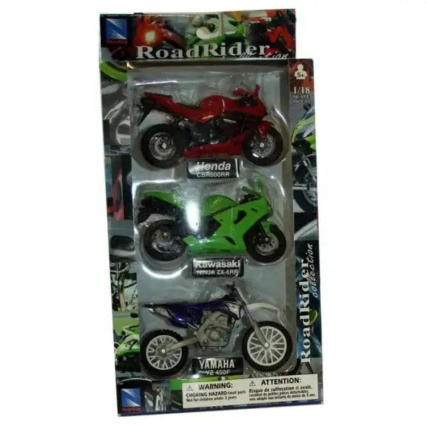 3 Pk Motorbike 2asst  by AtoZ Toys