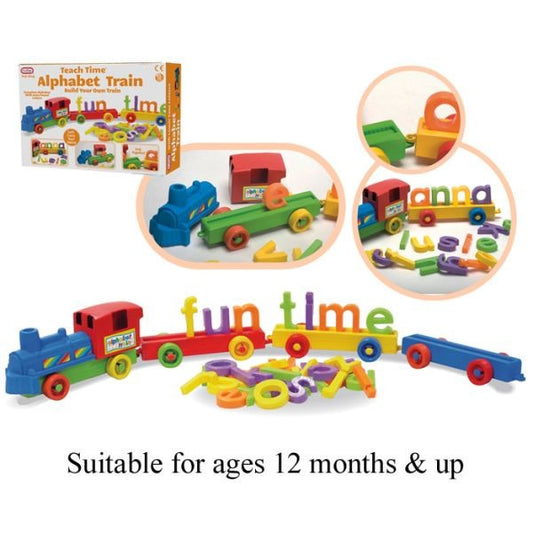 Abc Train Set Med by AtoZ Toys - Bristow Direct 