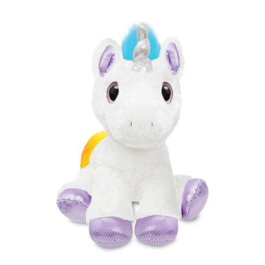 Sparkle Tales Dazzle Unicorn 12 Inch - Multi-coloured Soft Toy By Aurora - Bristow Direct 