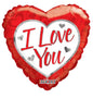 I Love You Supershape Heart Balloon 36 Inch