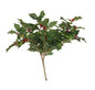 40cm Green Holly Bush