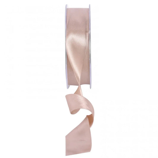 Beige Satin Ribbon 25mm