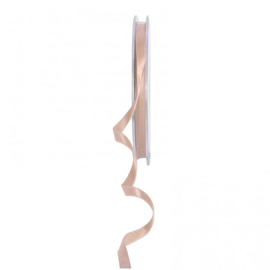 Beige Satin Ribbon 6mm