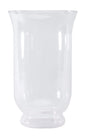 Clear glass vase for home décor and flower arrangements, perfect for gifting or celebrations