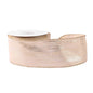 Cream with Gold Thread Ribbon (63mm x 10yds)