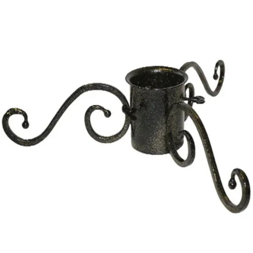Noble Christmas Tree Stand - Black/Gold - 10cm (4")