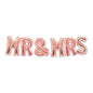 Mr &amp; Mrs Rose Gold Balloon Bouquet
