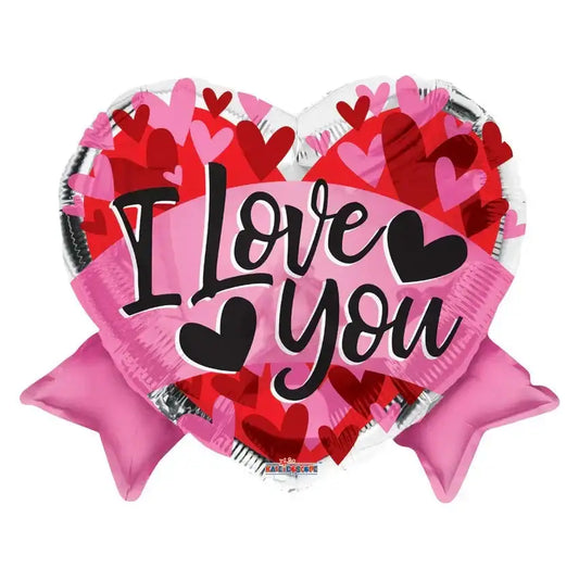 I Love You Bow Balloon (18 Inch)