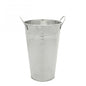 Galvanised Vase 25cm