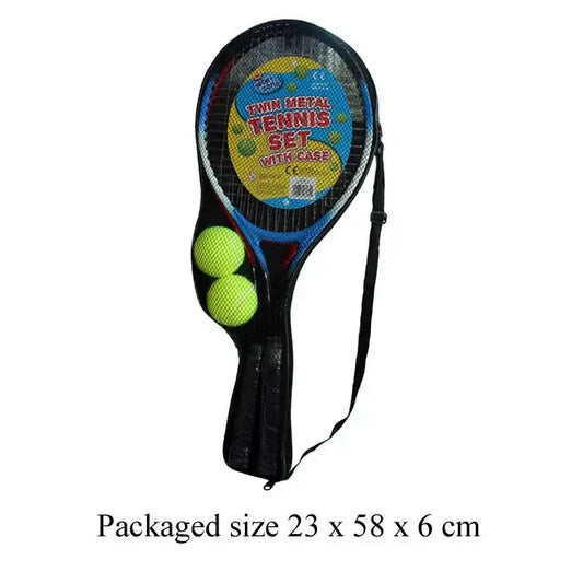 Twin Tennis Racket and Ball Set