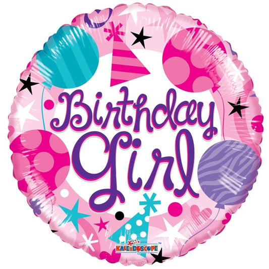 18&quot; Birthday Girl Balloon