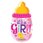 14 inch Baby Bottle Girl Balloon