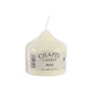 Cream chapel candle labeled 80/80, 100% made in Germany, ideal for home décor and gifting.