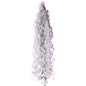 Metallic Silver &amp; White Balloon Tassel