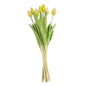 Real Feel Tulip Bunch White