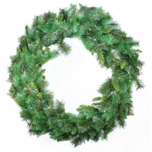 Lush green pine wreath for festive home décor and seasonal gifts