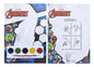 Avengers A4 Paint Colouring Set