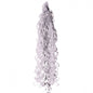 Metallic Silver &amp; White Balloon Tassels (For 18 Inch Balloons)