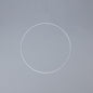 Silver Flower Hoop (40cm)