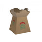 Natural Kraft Traditional Christmas Living Vases (x30)