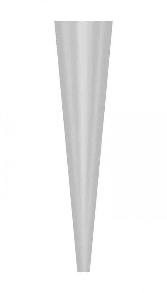 60cm Clear Single Rose Sleeves (Pack 50)