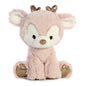 Plush Pink Reindeer 8 inch