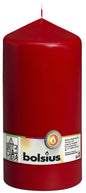 Bolsius Red Pillar Candle