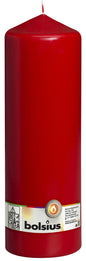 Bolsius Red Pillar Candle (300/98mm)